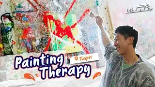 Stress-Free Painting: A Creative Getaway in Taipei 🎨 | 📍𝑻𝒂𝒊𝒑𝒆𝒊 | Whirlwind Trip