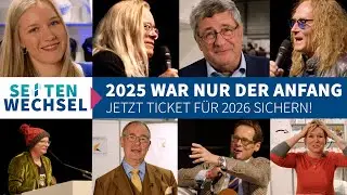 Das war was - die 1. B&uuml;chermesse SEITENWECHSEL am 8./9. November in Halle an der Saale!