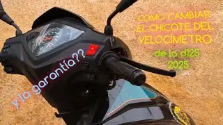 COMO CAMBIAR EL CHICOTE DEL VELOCIMETRO DE LA ITALIKA 150
