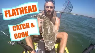Botany Bay FLATHEAD - Catch & Cook ! with UNIQUE filleting method !