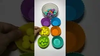 marbles reverse video asmr #shortvideo #shorts #short #asmr #colors #cute