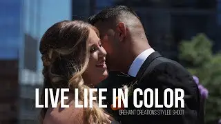 Live Life In Color BTS Styled Shoot | Hotel Envoy Boston Wedding Videographer