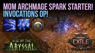 Crit MoM Spark Stormweaver! Archmage and Invocations for Easy Damage! - Path of Exile 2 0.3