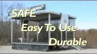 APEX Mobile Hydraulic Concert Stages Manufactured by Progressive Products, Inc.
