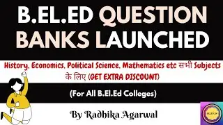 B.El.Ed Optional Subject Question Banks Launched || For B.El.Ed 2nd & 3rd Year (Get Extra Discount)