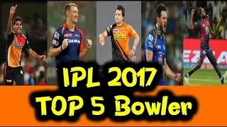 IPL 2017 : TOP 5 BOWLING PERFORMANCE SO FAR THIS EDITION