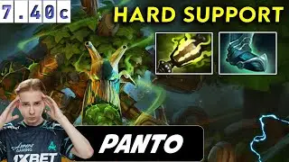 Panto Treant Protector Hard Support - Dota 2 Patch 7.40c Pro Player Full Gameplay
