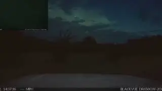 Solar Eclipse front  Caught on Dash Cam 2017