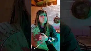 Wardruna style pagan folk impro - handmade lyre harp 💚