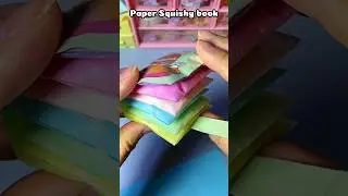 Paper Squishy book DIY ideas #papersquishy  #papercraft  #diycrafts  #squishy