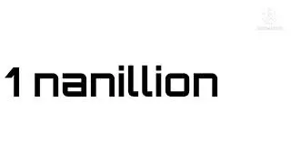 1 nanillion - 1 = (NewFall 2021's Version)