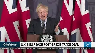 UK and EU reach post-Brexit trade agreement