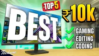 Best Gaming & Professional Monitors Under ₹10,000 In BBD Sale & Great Indian Festival Sale 2025