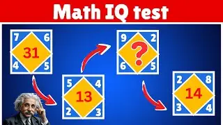 Math IQ test | Only geniuses can answer this math intelligence test | very hard #iqtest
