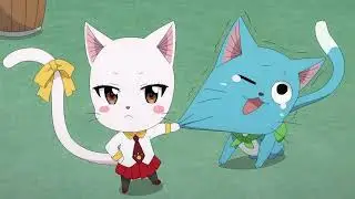 When Carla is jealous of Happy because of Touka