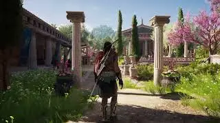 Relaxing Walk Through Beautiful Ancient Greek Streets