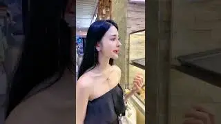 Eating Girls Food video beautiful chinese girl eating food chinese food #Shorts #youtubeshort