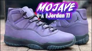 WOW!!  Jordan 11 Mojave unboxing review & on foot!  These are tuff!! 