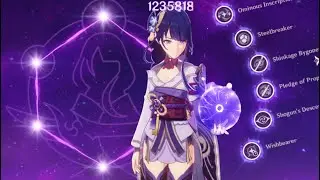 Raiden rerun!  Spiral abyss 12-2 C6 R5 1M damage