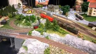 Modell tog messe p&aring; skedsmo senteret- #train  #skedsmokorset #modeltrains #norway