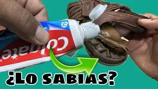 &iquest;Zapatos Da&ntilde;ados? &iexcl;Solo Necesitas Pasta Dental y este Truco!  🔒 👞