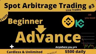 Crypto Arbitrage - Spot Trading  Binance for Beginners to Advanced Trader