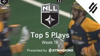Top 5 Plays | Week 18 NLL Highlights | StringKing Lacrosse