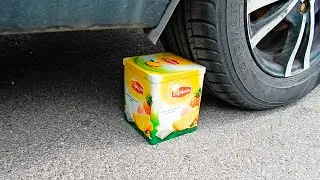 Crushing Crunchy & Soft Things by Car! EXPERIMENT: CAR VS THINGS + Slow Motion 2020