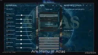ATLAS Exposed - Ark Menu in Atlas (Secret Ark Menu)