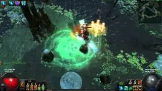 Path of Exile - Talisman SC - lvl60 Rigwald with Coc Cyclone at lvl70