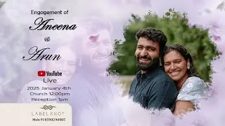 ENGAGEMENT of Aneena & Arun