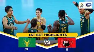 UE vs FEU | SET 1 HIGHLIGHTS | UAAP SEASON 88 MEN&rsquo;S VOLLEYBALL | FEB. 18, 2026