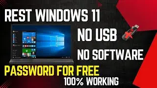 Reset Windows 11 Password Without Losing Data 🔑 - No USB | How To Remove Password From Windows 11
