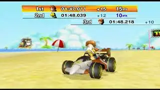 Mario Kart Wii Mirror Banana Cup with Daisy