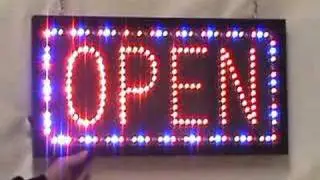 LED NEON OPEN SIGN