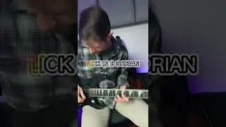 Lick in B Dorian