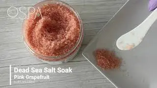 BCL Spa Czech - Dead Sea Salt Soak - Pink Grapefruit