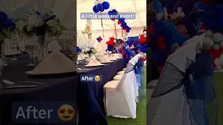 My 1st event ,a  creative outlet! #decor #shortsbeta #events #sonic #roadto1k #theweeknd #creativity