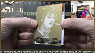 21/22 Upper Deck Series 1 Hockey Hobby Box Break for Samuel P