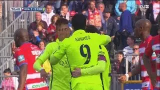 Luis Suarez vs Granada Away HD 720p (28/02/2015) (English Commentary)