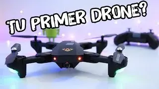 EL DRONE IDEAL PARA EMPEZAR A VOLAR VISUO xs809HW CON C&Aacute;MARA WIFI!