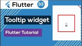 33 Tooltip widget in flutter | flutter tooltip | flutter bangla tutorial