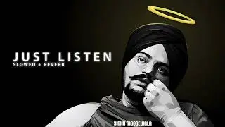 JUST LISTEN [ SOUND BOOSTED+ SLOWED+REVERB]|| LYRICS