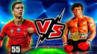 cristiano ronaldo vs Sylvester Stallone (Can Cristiano Ronaldo win Sylvester Stallone)🔥😎