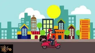 2D Animated Video | Short Video Animation | Fast Food Animation