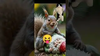 Gary the squirrel #funny #meme #ai #viralshorts