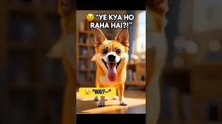 This Dog Forgot Why He Started Spinning 😂 | Pixar Style Short #viral #funny #trending #cartoon