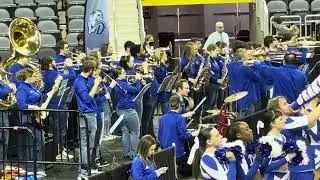 2025 Drake University Pep Band play their fight song 