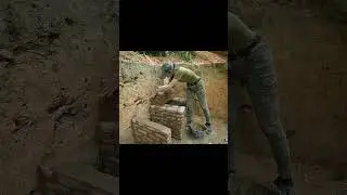 Building a Primitive Survival Hut Underground Digging and Natural Construction #bushcraft #survival
