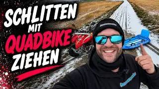 Quad, Schlitten & Schnee! 🚜🛷❄️ | Garagenged&ouml;ns